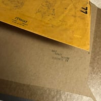 Image 2 of 90’s Seth Ciferri taped production flash sheet 11x14 with linework 