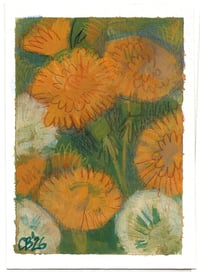 Dandelions 4 - Gouache Painting