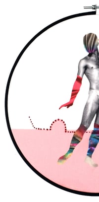 Image 3 of 'Some Guys Are Taller Than Others' - Embroidery