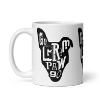 Image 1 of FONT FACE - "Go Grampaw Go"  - White Glossy Mug