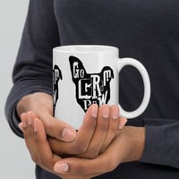 Image 4 of FONT FACE - "Go Grampaw Go"  - White Glossy Mug