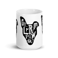 Image 2 of FONT FACE - "Go Grampaw Go"  - White Glossy Mug