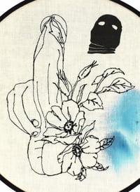 Image 2 of 'Embroidered Self Portrait' - Embroidery