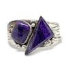 Day & Night Navajo Sugilite Cuff