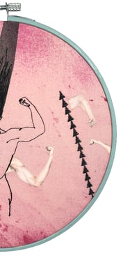 Image 3 of 'Chaos at the Gym' - Embroidery