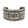 Navajo Silver Whirling Logs Cuff