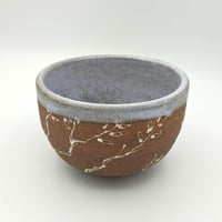 Image 1 of Snack Bowl - Winter branches/Ilmenite blue