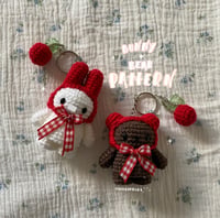 Image 1 of Bunny + Bear Crochet Pattern Bundle PDF ( 15+ Accessories) 
