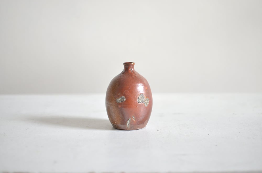 Image of Anagama fired bud vase II