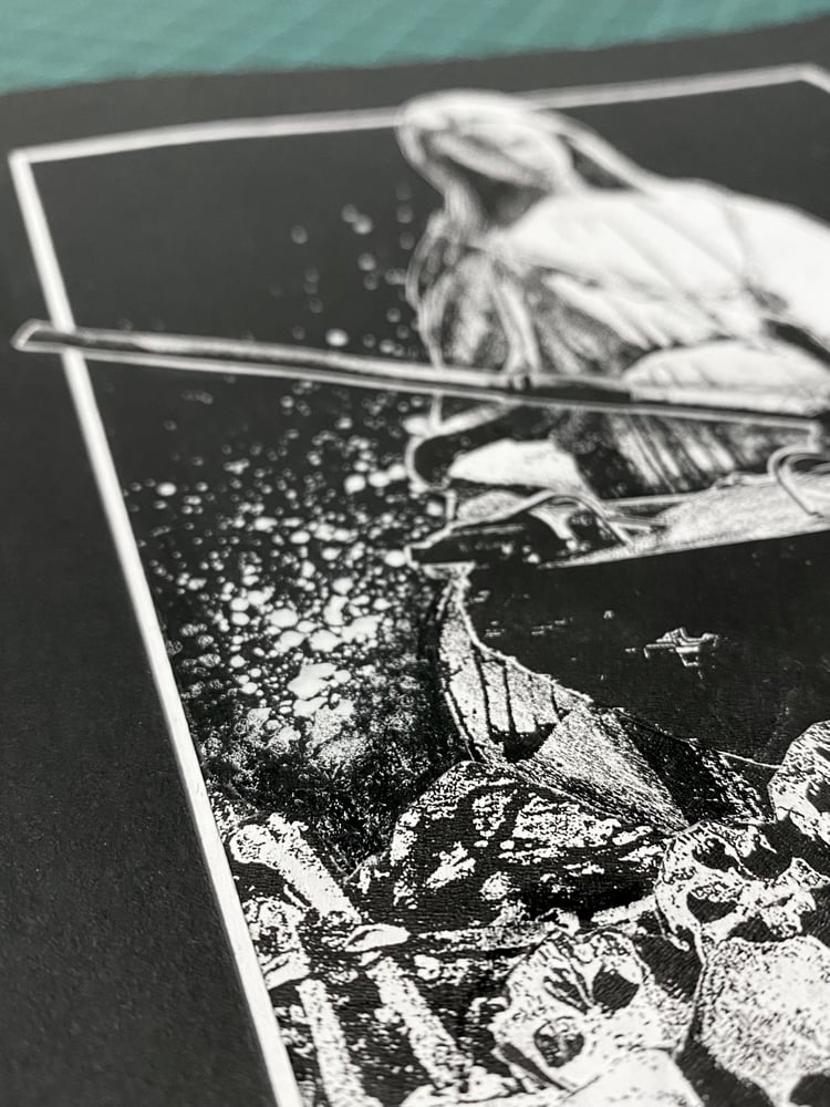 Image of 'annihilation, offensive' original collage