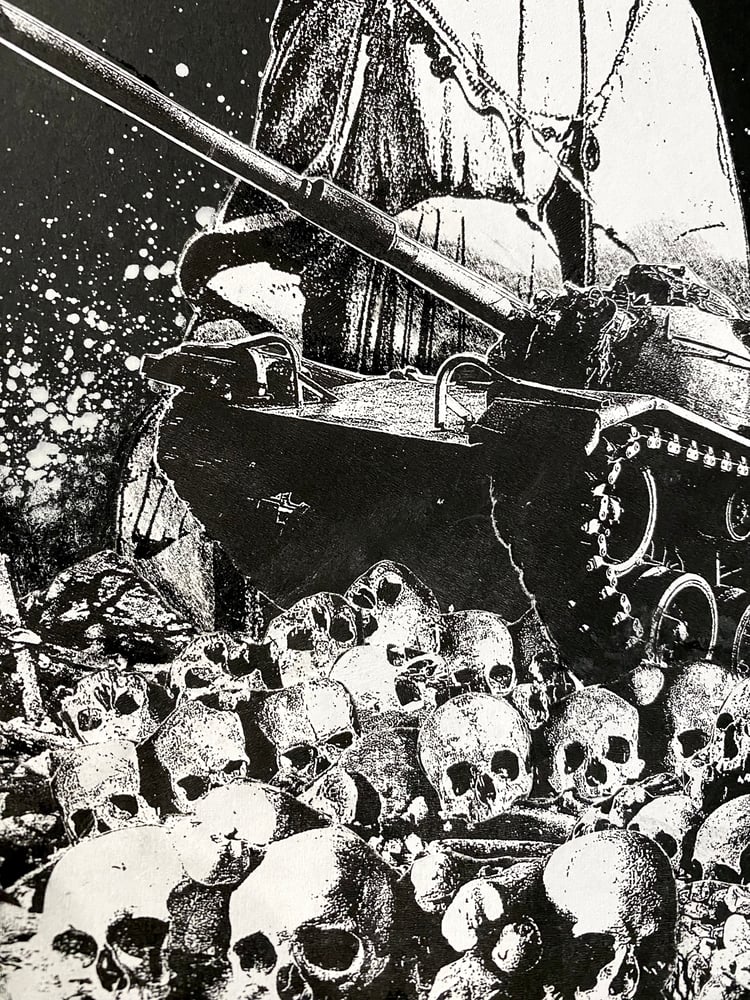 Image of 'annihilation, offensive' original collage