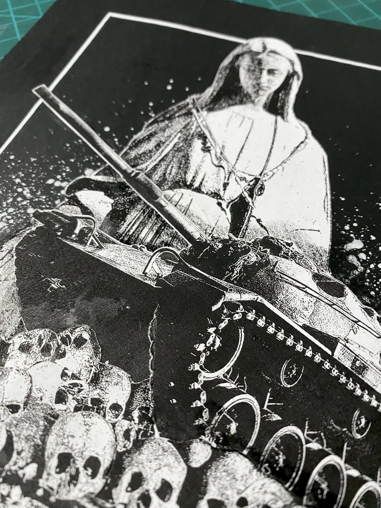 Image of 'annihilation, offensive' original collage