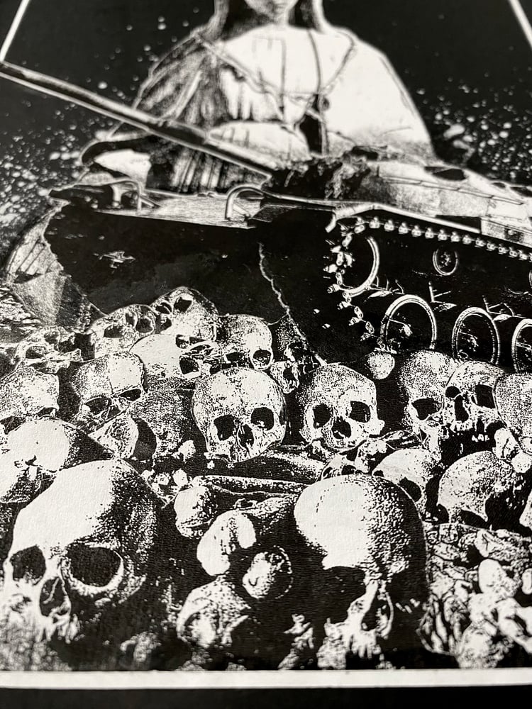 Image of 'annihilation, offensive' original collage