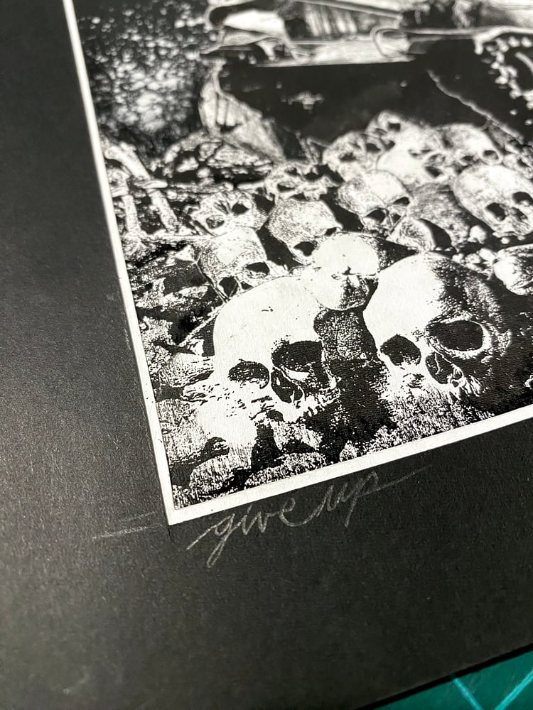 Image of 'annihilation, offensive' original collage