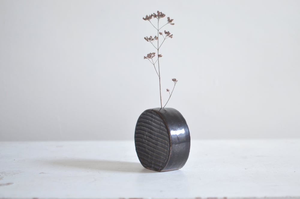 Image of Crescent bud vase