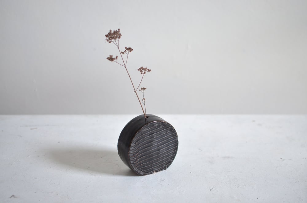 Image of Crescent bud vase