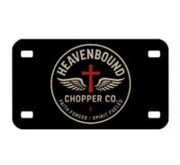 Image 2 of HEAVENBOUND CHOPPER CO. LICENSE PLATE