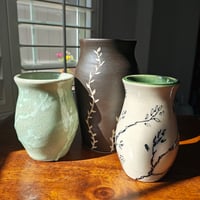 Image 4 of Bud Vase - Black Winter Branches/Oribe
