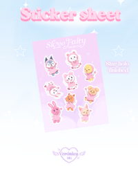 Skzoo Fairy Sticker sheet PRE-ORDERS