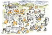 Image 3 of A Complete Postcard Set of Mouse Life (9 pics)