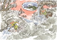 Image 2 of A Complete Postcard Set of Mouse Life (9 pics)