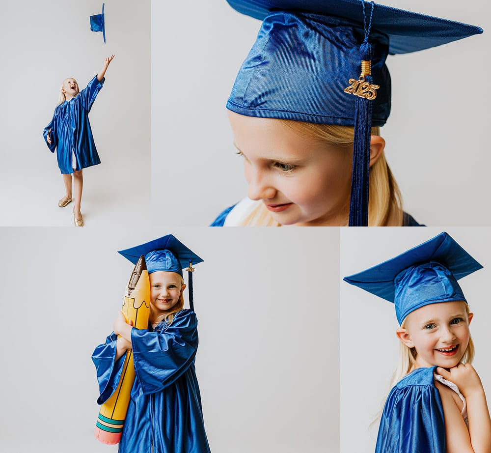 Image of LITTLE KID CAP & GOWN MINIS
