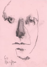 Image 2 of Beside A Window  - Charcoal on Paper 