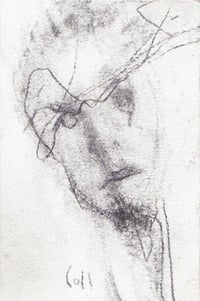 Image 2 of January Afternoon - Charcoal on Paper 