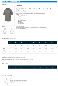 Image 10 of Riptide Youth and Adult Sport-Wick Short Sleeve Hoodies