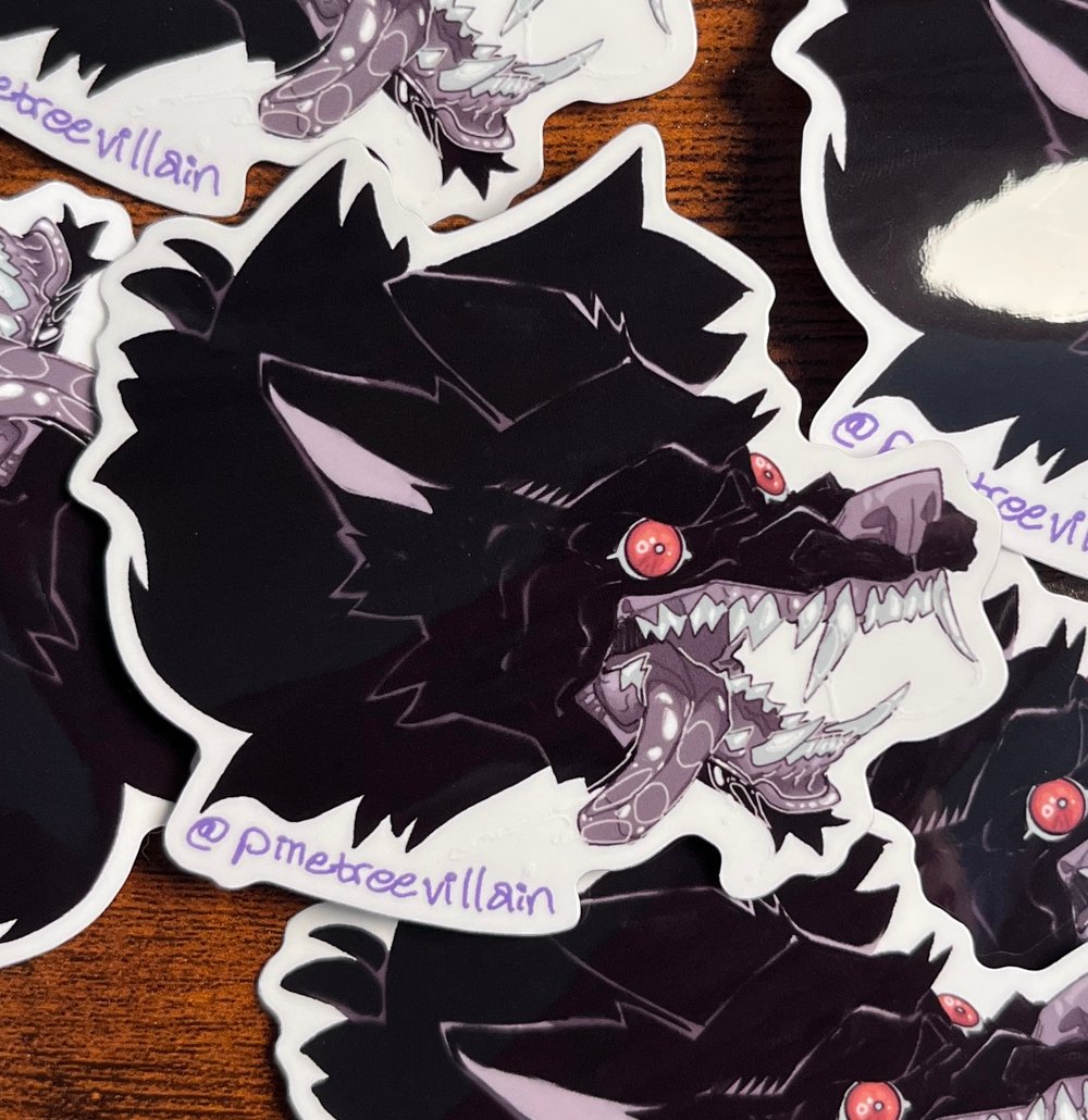 Image of Wolf Sticker