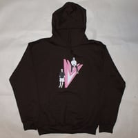 Image 1 of Fellas Hoodie / Dark Brown