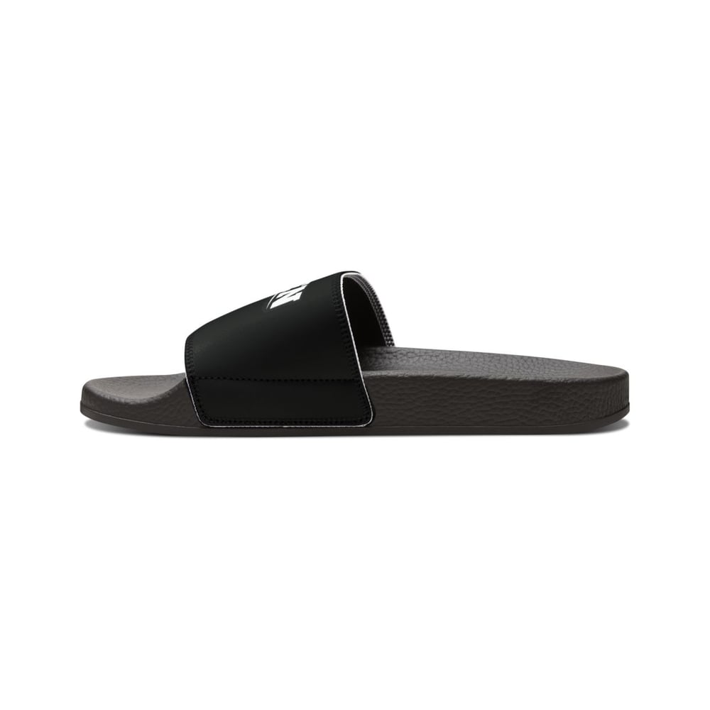 Image of Women's chosen 1 Removable-Strap Slide Sandals — Comfortable Black Pool & Beach Slides