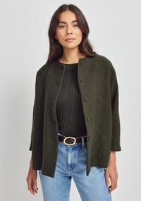 Image 3 of untouched world elodie jacket moss