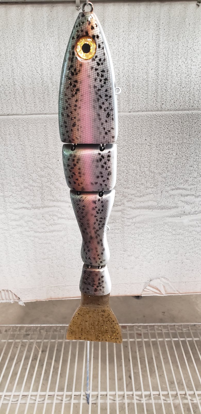 Image of FLOATING McCoy Jr. 8oz. 14 inch.Scaled Dark Trout,