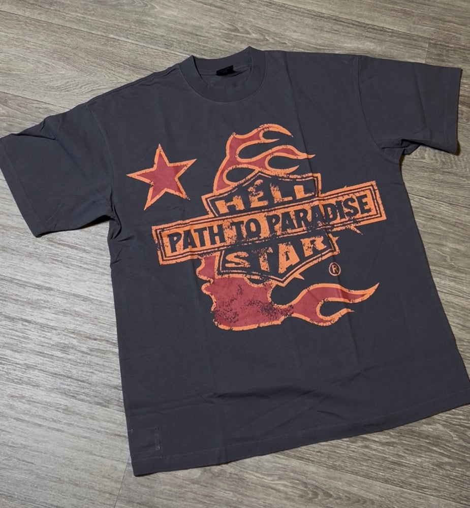 Image of Hallstar Gray Paradise Shirt