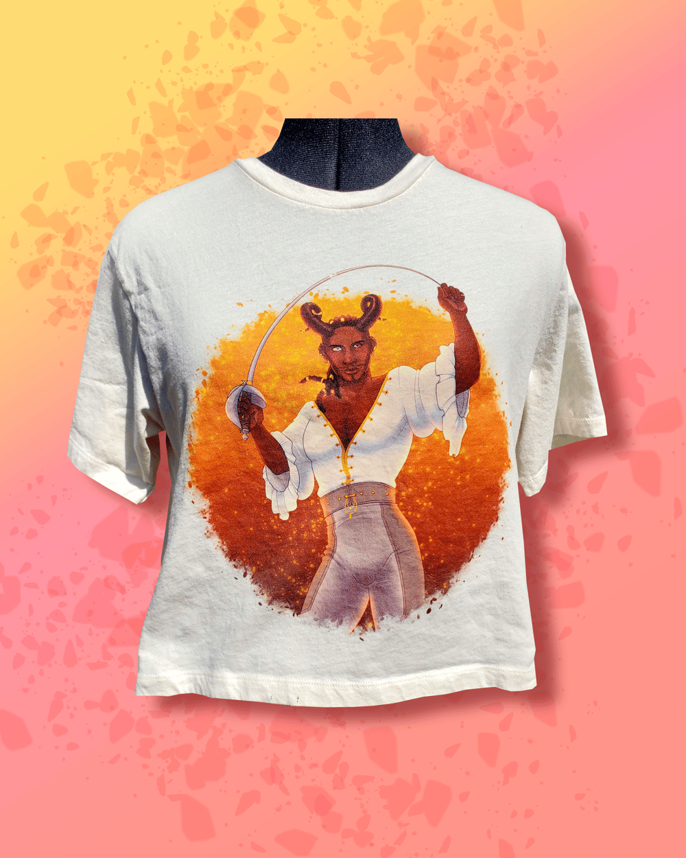 Image of Wyll Fencing Shirt - American Apparel Women's Fine Jersey Boxy Tee