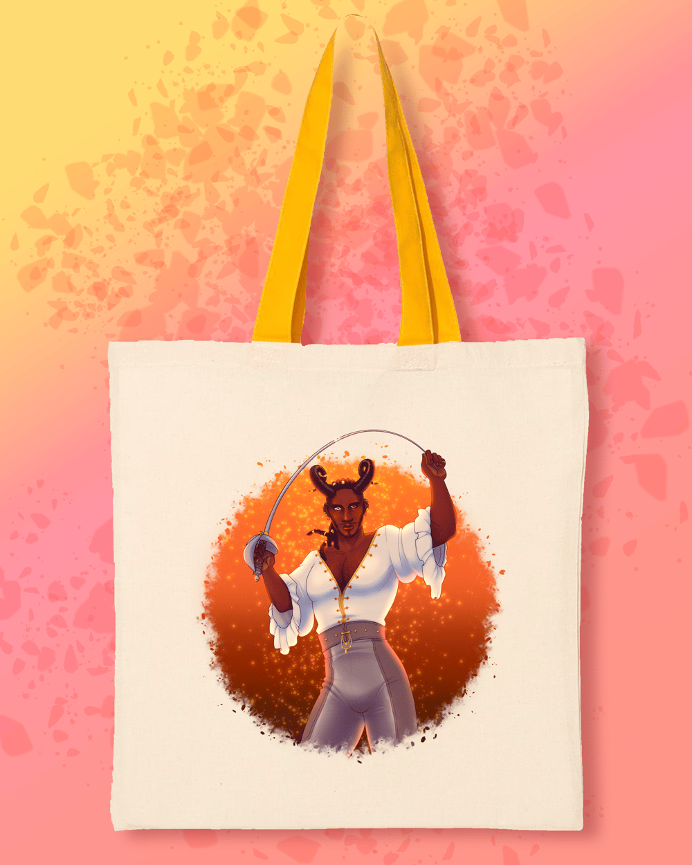 Image of Wyll Fencing Shirt - Q-Tees Economical Tote