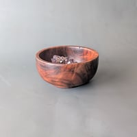 Image 1 of Large Altar Bowl - Figured Walnut 3.85" x 1.85"