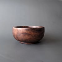 Image 5 of Large Altar Bowl - Figured Walnut 3.85" x 1.85"