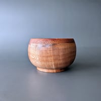 Image 4 of Large Altar Bowl - Maple and Khaya 3.5" x 2.25"