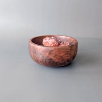 Image 1 of  Large Altar Bowl - Figured Walnut 4" x 2"