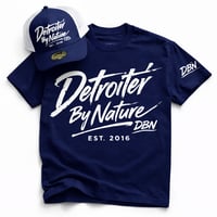 Image 1 of Detroiter By Nature Classic Script Set – Red / White DBN Edition