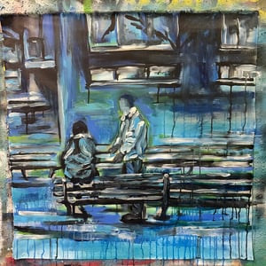 MIND ELEVATION ORIGINAL PAINTING 30x30"