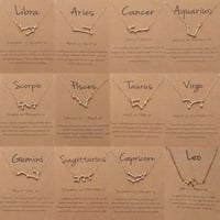 Gold Zodiac Necklace 