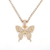 Image 1 of Big Beautiful Butterfly Necklace 