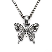 Image 2 of Big Beautiful Butterfly Necklace 