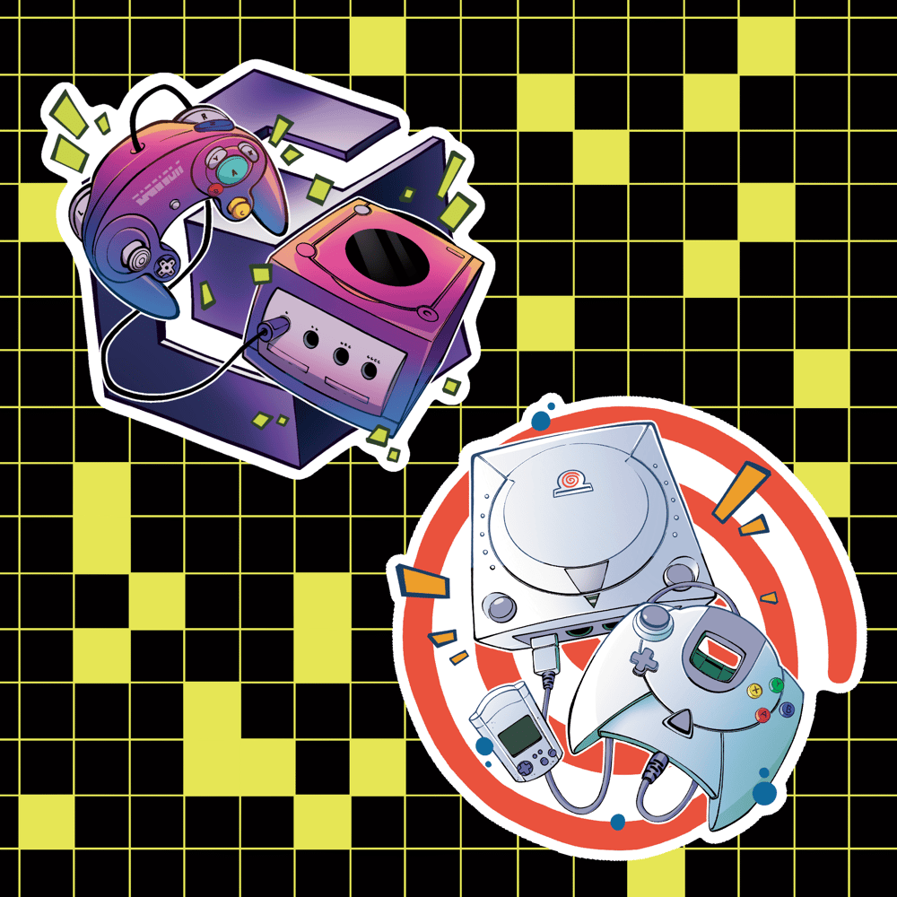 Image of Console Stickers