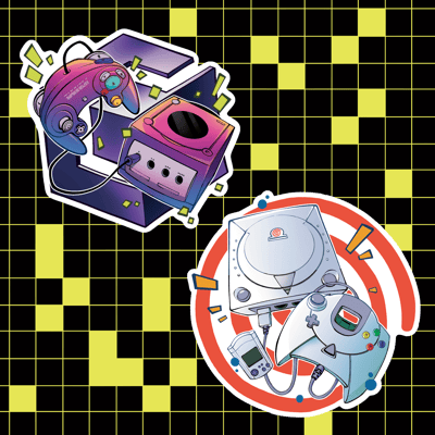 Image of Console Stickers