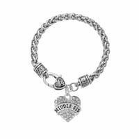 Image 2 of Sister Heart Bracelet 