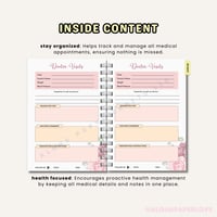 Image 2 of Medical Appointment Notebook